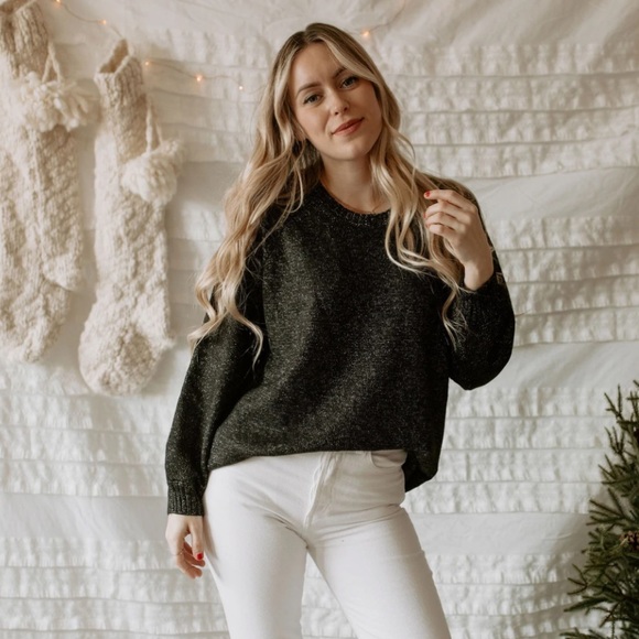 BB DAKOTA - The Knits Real Sweater in Black - Picture 2 of 6